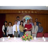 2007年 黃雪峰社長家屬捐款